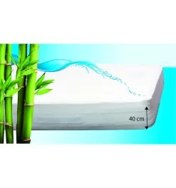 Soraya Matrasbeschermer Waterproof 180x200x40 Cm Care+Bamboo
