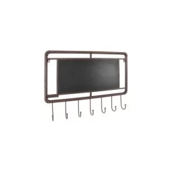 Wandkapstok Karin Met Krijtbord Vintage Black