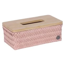 Handed By Tissue Box Top Fit Rectangular10x27x15 Cm - Handgemaakt - Copper Blush