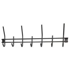 Wandkapstok Carlos 54x5x16 Cm Zwart