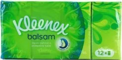 Kleenex Zakdoekjes Papier - Balsam 12X9 Stuks