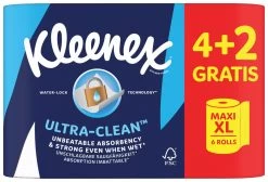 Kleenex Keukenrol Ultra Clean 4 Rol + 2 Gratis