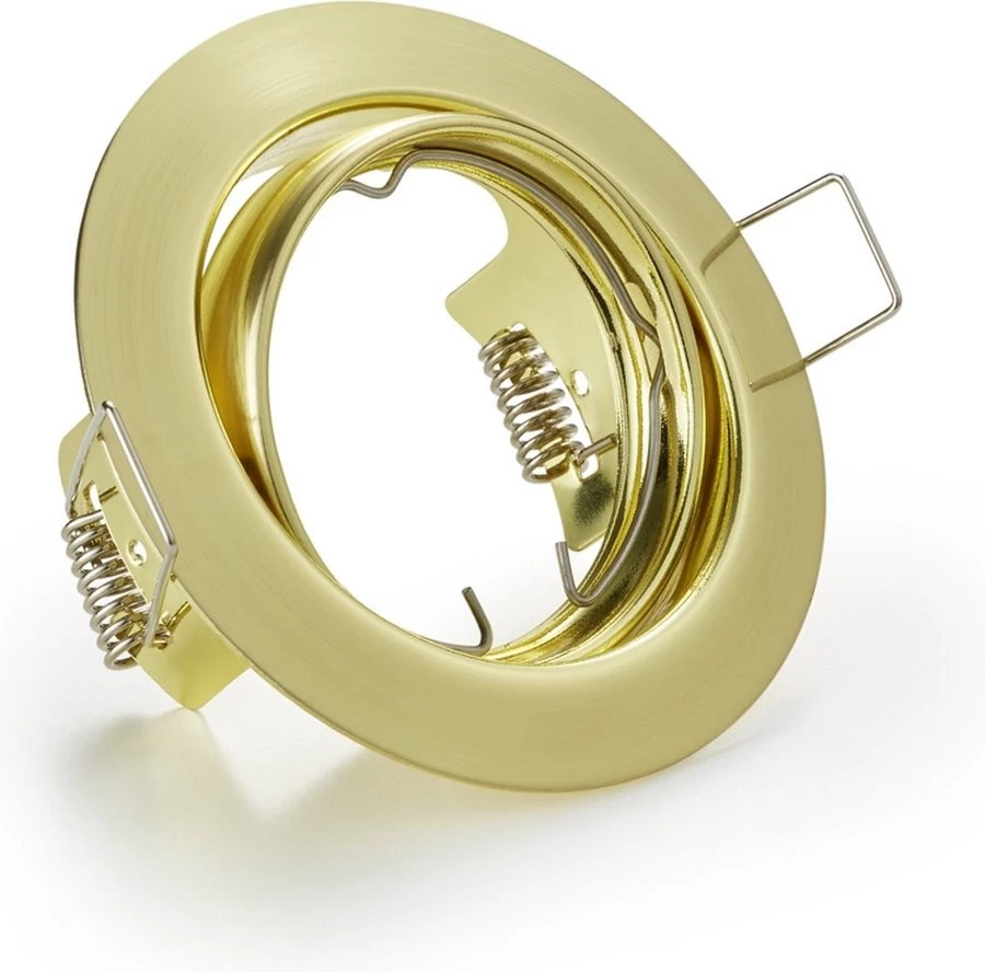 Trio Jura Inbouwspot Rond Messing 8.3 Cm GU10 - Afbeelding 2