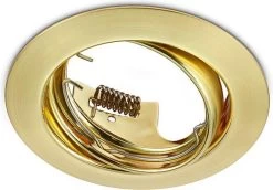 Trio Jura Inbouwspot Rond Messing 8.3 Cm GU10