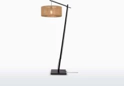 Good & Mojo Iguazu Vloerlamp Zwart/Naturel