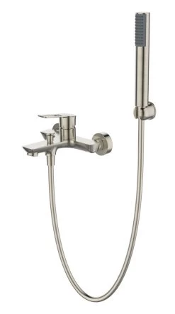 Aquatrends Braga Bad/Douche Kraan Geborsteld Inox