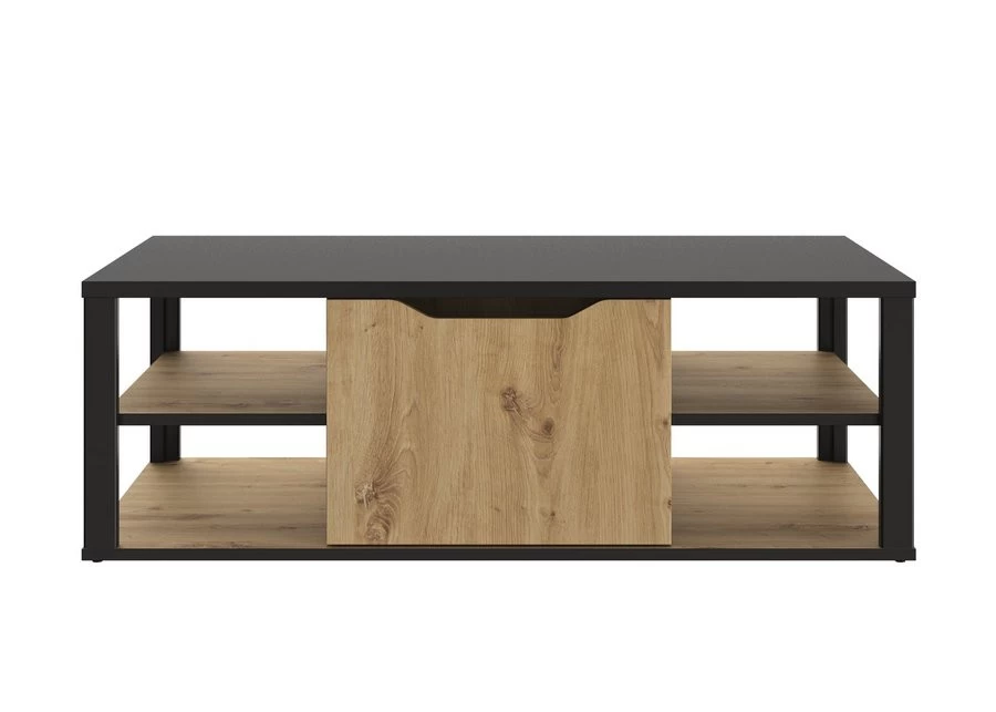 Salontafel Buxton 110x60cm Artisan Oak / Black - Afbeelding 4