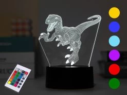 I-Total 3D LED Lamp Velociraptor