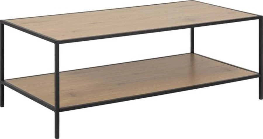 Salontafel - Dubbel Wild Oak /Black