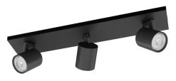 Philips Runner Opbouwspot Zwart 3x GU10 50W 230V
