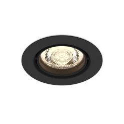 Philips Impala Inbouwspot Zwart Richtbaar Rond 1x 6W 230V