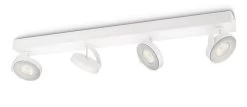 Philips Plafondlicht Clockwork - White 4x4W - LED