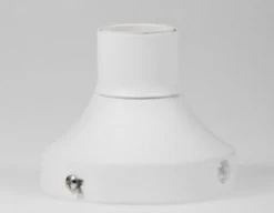 Niederau Plafondsocket E27 Mat Wit 10cm