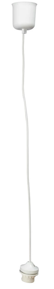 Niederau Pendelophanging E27 Wit 100cm