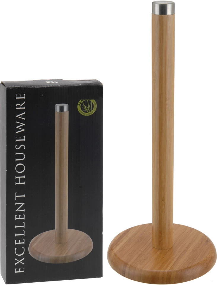 Keukenrolhouder 32 Cm Bamboe