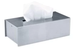 ZACK Puro Tissue Box 25x7.5x11.5cm RVS Mat