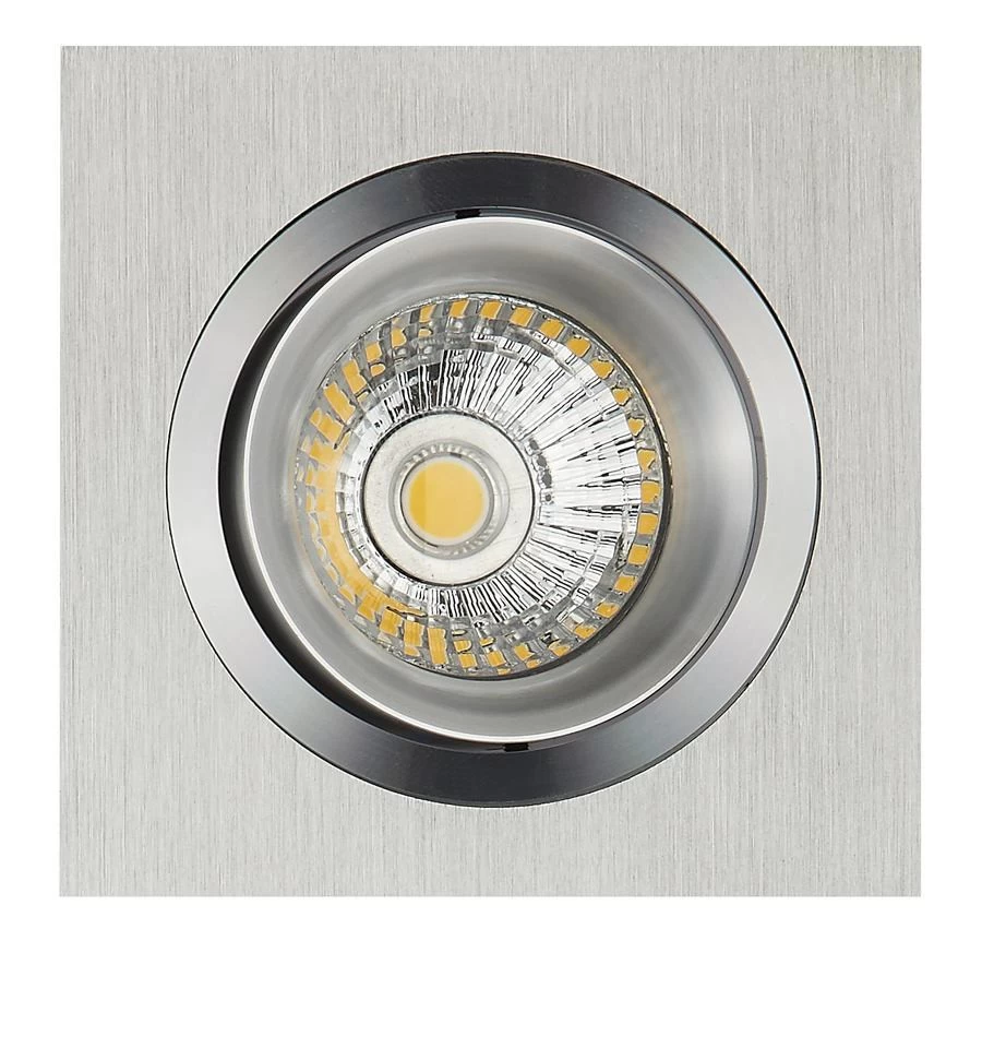 Fantasia Zoom II Inbouwspot Alu Brushed 5W GU10 Led Lamp Dimbaar