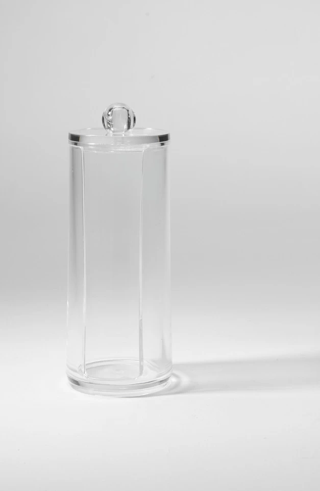 Compactor Houder Voor Wattenschijfjes 7.5x20cm Transparant