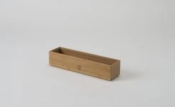 Compactor Home Bamboo Organizer BOX NR2 30x7.5x6.35cm