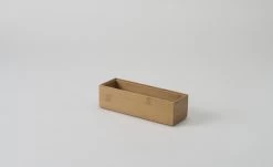 Compactor Home Bamboo Organizer BOX NR4 22.5x7.5x6.35cm