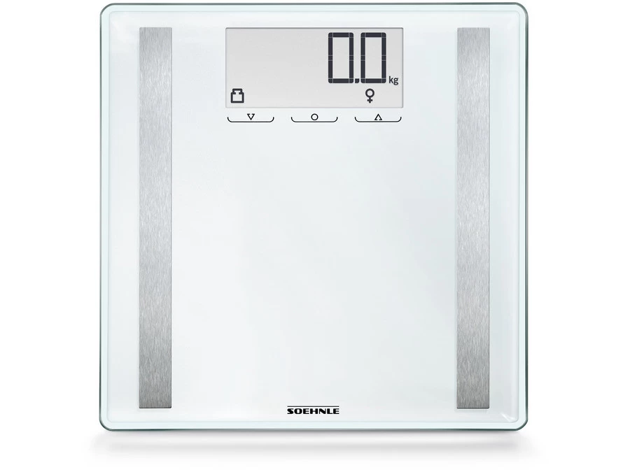 Soehnle Personenweegschaal Shape Sense Contr 200 - 32x32x2,1CM - Wit - Digitaal