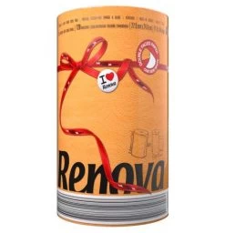 Renova Keukenpapier Red Label Oranje 1 Rol
