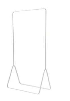 Compactor Kledingrek Niels Wit 80x41x150.5 Cm