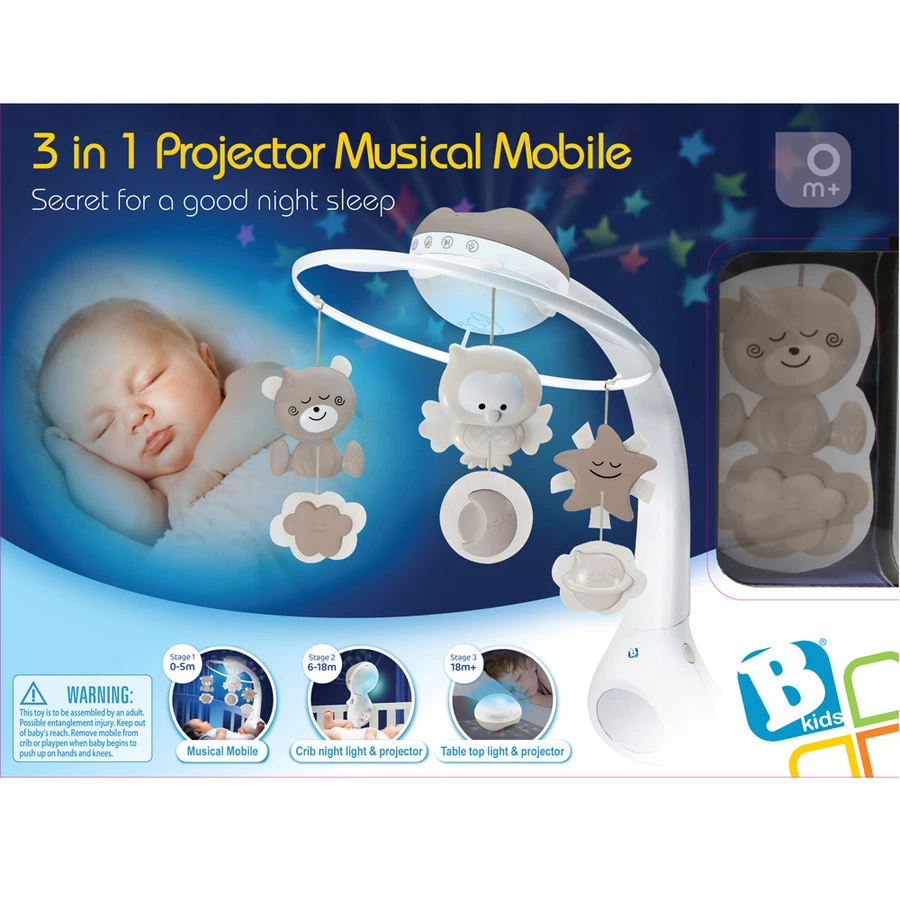 Infantino Muziekmobiel Projector 3-in-1 Vanaf 0 Maand