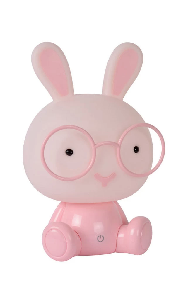 Lucide Dodo Rabbit Tafellamp Kinderkamer1x3w LED Roze - Afbeelding 2