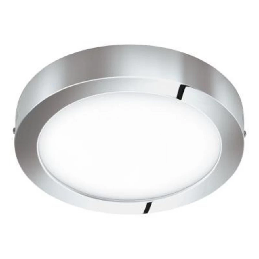 Eglo Fueva 1 Plafondlamp Badkamer IP44 22W - Chroom - Rond