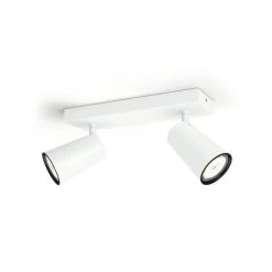 Philips Plafondlicht Paisley LED Wit MyLiving 2xGU10