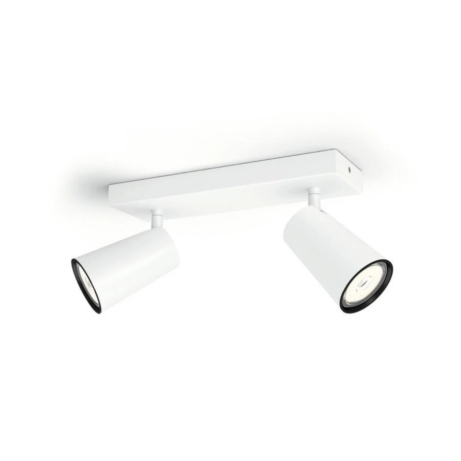 Philips Plafondlicht Paisley LED Wit MyLiving 2xGU10