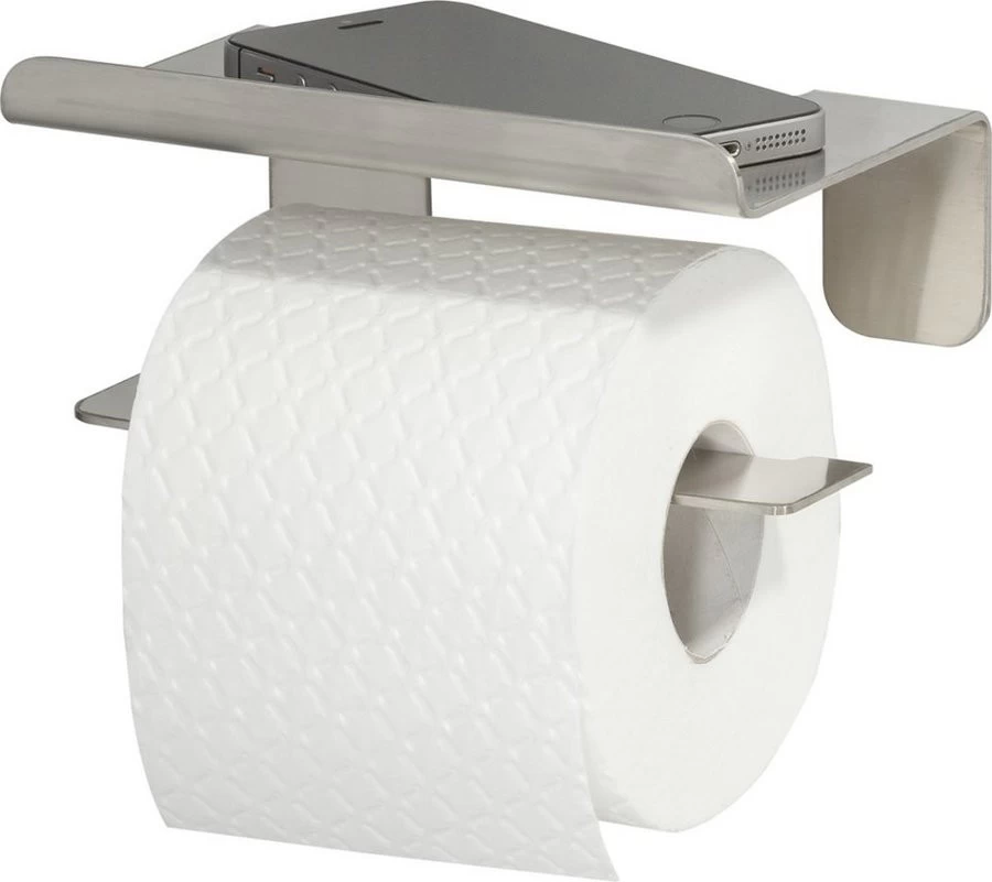 Tiger Colar Toilethouder Met Tablet RVS - Afbeelding 2