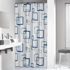 Sealskin Douchegordijn Retro 180x200cm