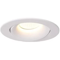 Fantasia Tetiz Inbouwspot Satin White GU10 - 105x25mm Dimbaar
