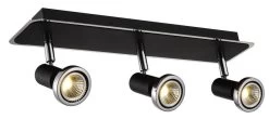 Fantasia Xzibit Plafondspot Mat Zwart 3x 5W GU10 Led Lampen