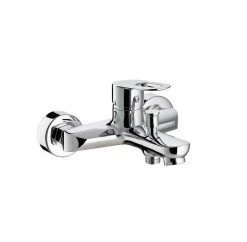 Aquatrends Merida Bad/Douchekraan Naakt Chroom