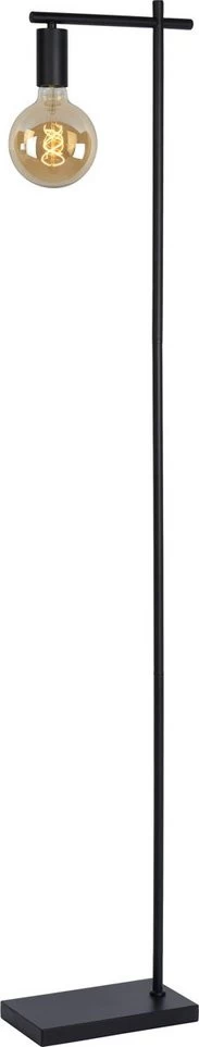 Lucide Leanne Vloerlamp Zwart E27 Fitting