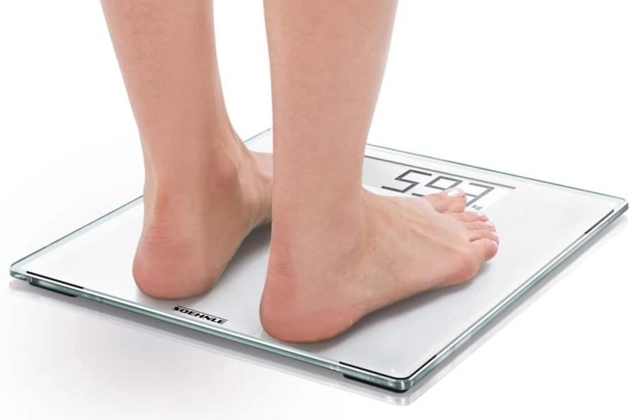 Soehnle Personenweegschaal Style Sense Comf 100 - 31x31x2CM - Wit - Digitaal - Afbeelding 2