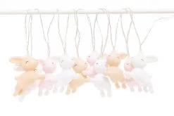 Dhink Nachtlamp Lichtsnoer Jumping Bunny 2m - Warm Wit
