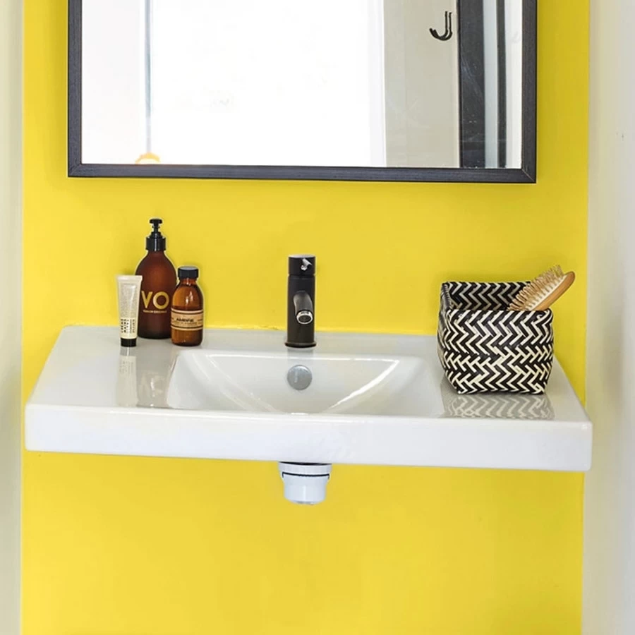 Wirquin Sifon + Lavabostop Black Touch Plaatsbesparend - Afbeelding 2