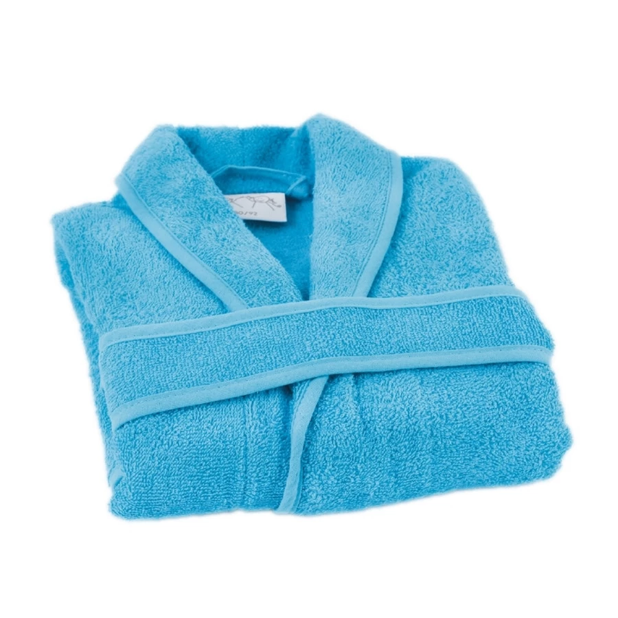 Clarysse Badjas Uni Cole Sjaal Maat 110/116 Aqua - Afbeelding 3