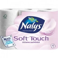 Lotus Nalys Toiletpapier - Ultra Soft - Wit 6 Rol - Licht Geparfumeerd