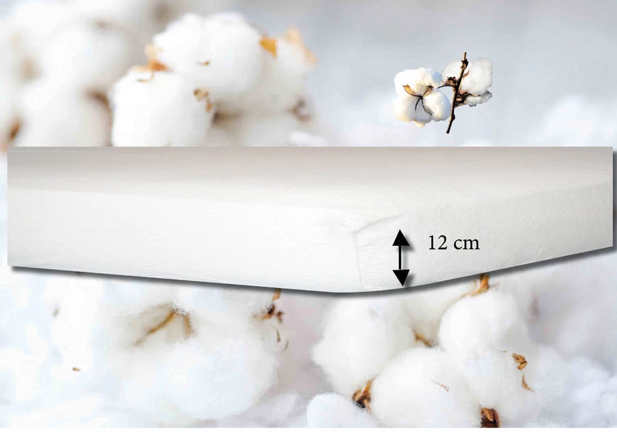 Soraya Matrasbeschermer Molto Bene Luxe 90x200x12 Cm 250 G|m2 - Afbeelding 2