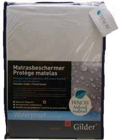 Gilder Matrasbeschermer Waterproof 140x200 Cm Tencel