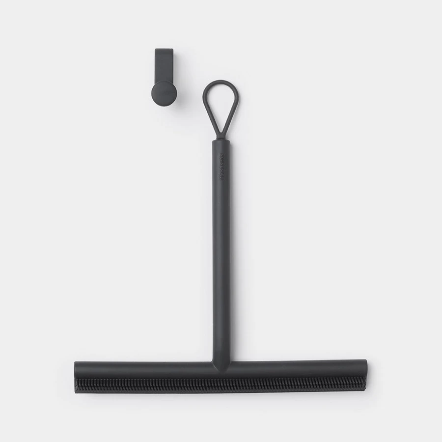 Brabantia Douchewisser Renew Dark Grey - Met Deurhaak - Afbeelding 3