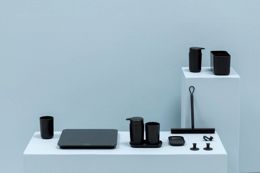 Brabantia Douchewisser Renew Dark Grey - Met Deurhaak - Afbeelding 4