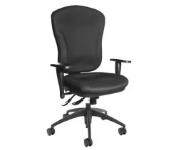 Topstar Bureaustoel Wellpoint 30 SY Zwart.