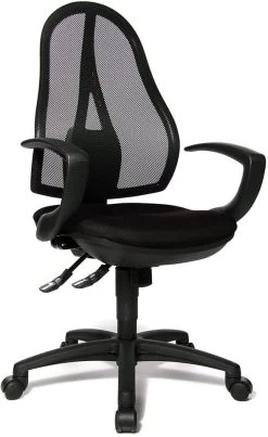 Topstar Bureaustoel Open Point SY Zwart, Met Vaste Leuning