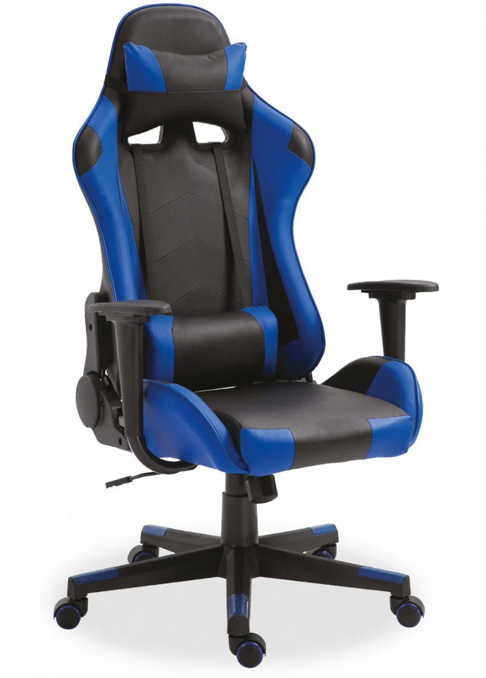 Gamerstoel Eric Blauw/Zwart